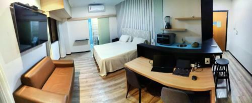 Flat Apartamento Estiloso E Rec�m Decorado! Lan�amento!
