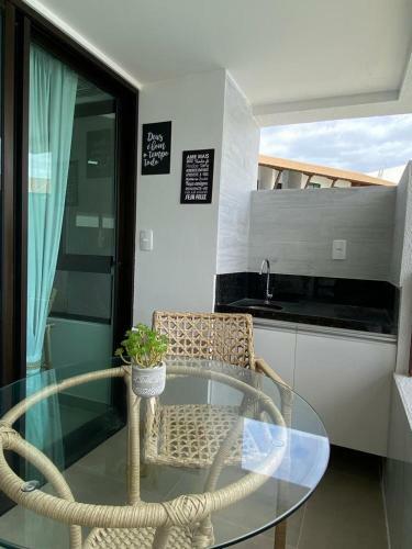 Apartamento Flat Beira Mar - Maui Beach Residence