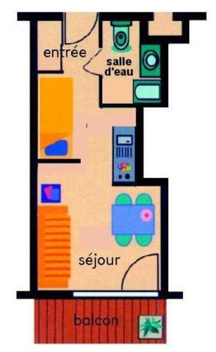 Apartamento R�sidence Chalet Club