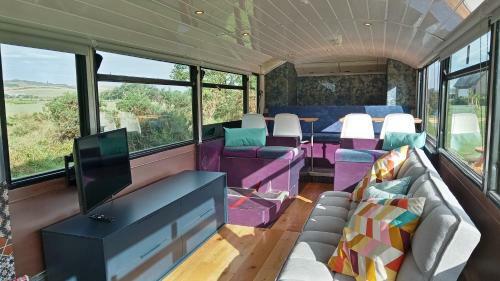 Lovingly Converted Self Catering Double Decker Bus