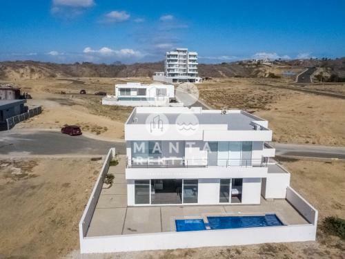 Modern Oceanfront Home With Pool In Playa Alta, Santa Marianita