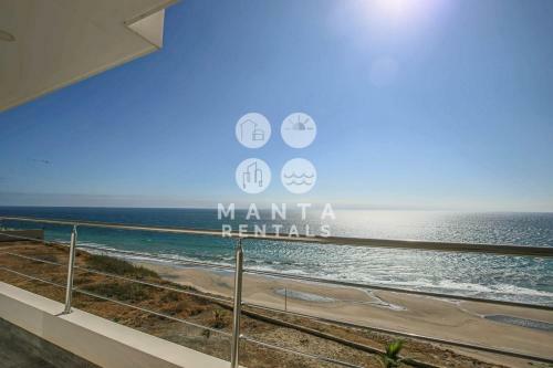 Modern Oceanfront Home With Pool In Playa Alta, Santa Marianita