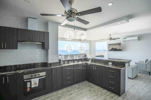 Modern Oceanfront Home With Pool In Playa Alta, Santa Marianita