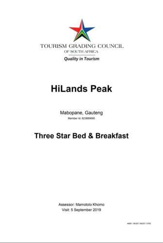 Hilands Peak B&B