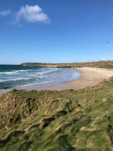 Holiday Chalet At Gwithian Sands In Cornwall