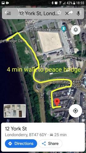 Bridge House Derry City Townhouse Central Parking Still Open