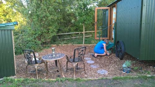 Glamping Malvern Shepherd Hut