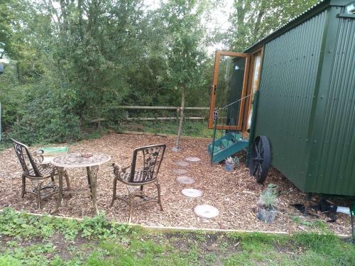 Glamping Malvern Shepherd Hut