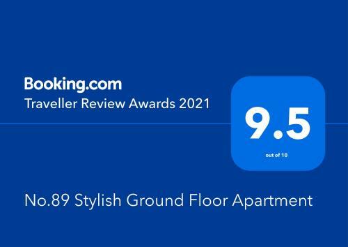 No.89 Stylish Ground Floor Apartment