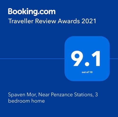 Spaven Mor, Near Penzance Stations, 3 Bedroom Home