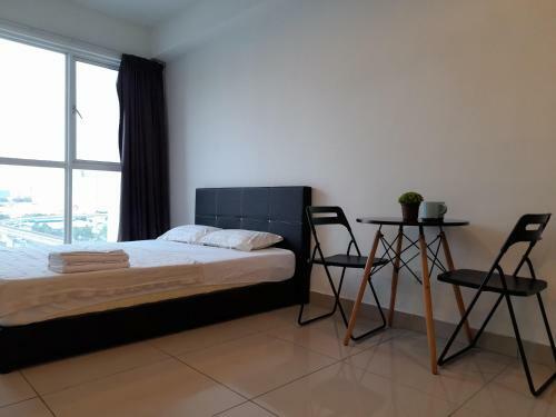 Apartamento Pacific Place Evolve Mall Lrt Pool Parking Netflix Kitchen