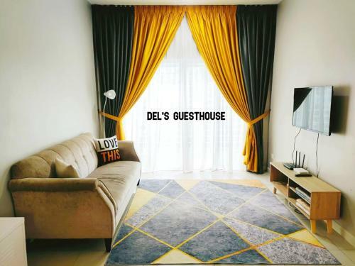Apartamento Del?s Guesthouse @ Southville Same Level With Pool Fits 8