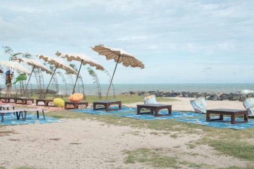 Private Pool Villa Beach Washmachine @rayong????