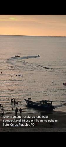 Apartamento Sea View 2 Bilik Lagoon Paradise Muslim Friendly