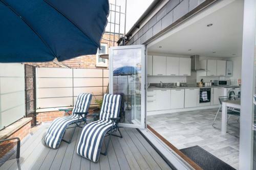 Apartamento Modern 3 Bed Penthouse Apt With Large Balcony