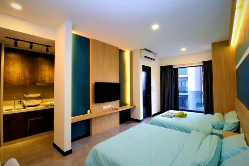 Apartamento Impian Raudah Seaview-muslim Friendly