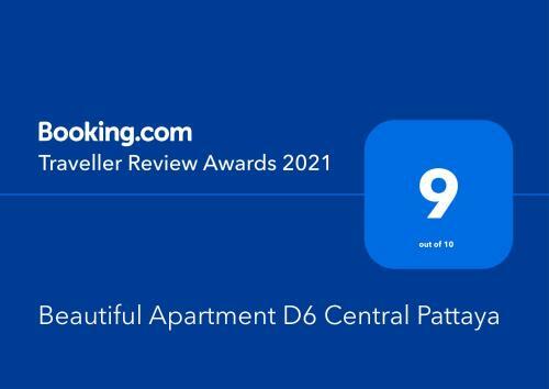 Beautiful Apartment D6 Central Pattaya