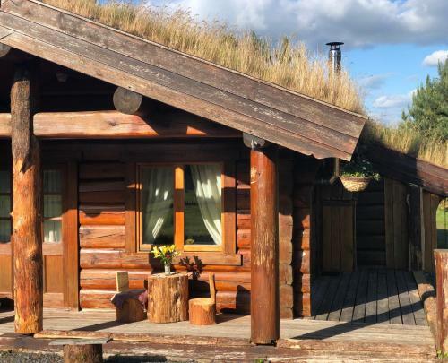 Lodge Log Home Village