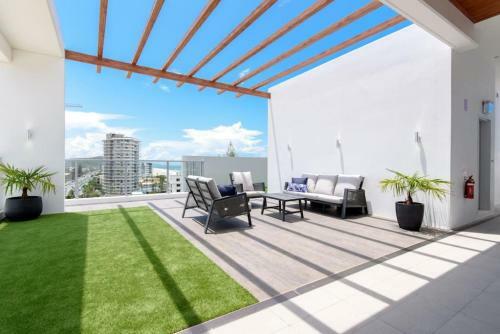 Apartamento Incredible Beach Front Views With Rooftop Pool
