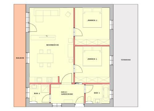 Apartment "k�nstlh�usl"