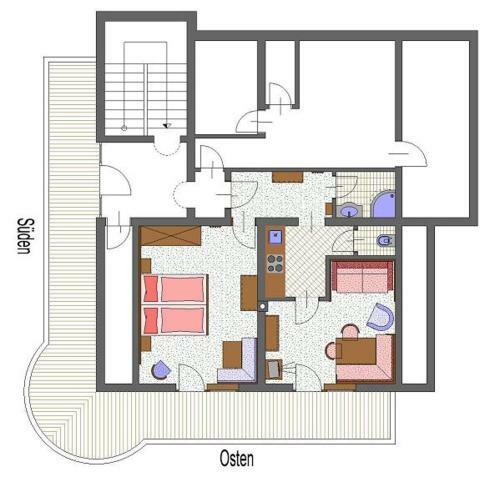 Apartamento Haus Rochard