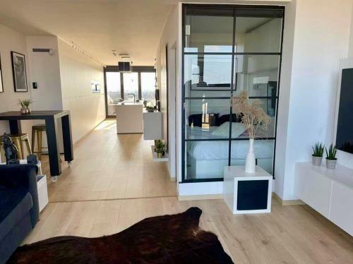 Apartamento Knokke Heist Baai Modern Dak Appartement .