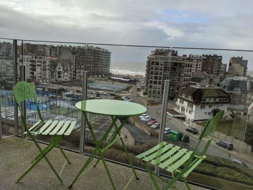 Apartamento Studio Met Frontaal Zeezicht