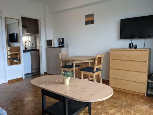 Apartamento Studio Met Frontaal Zeezicht