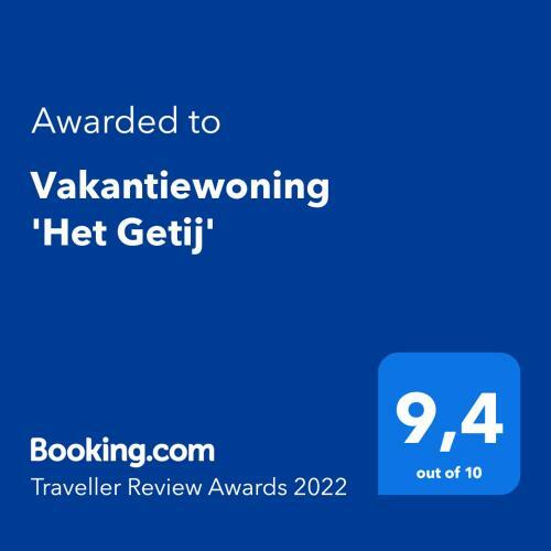 Apartamento Vakantiewoning 'het Getij'