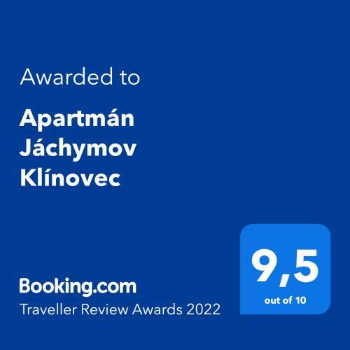 Apartm�n J�chymov Kl�novec