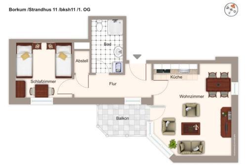 Apartamento Strandhus Strandhus 11