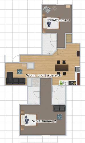 Apartamento Ferienwohnung Sch�ne Aussicht Pension Volgenandt