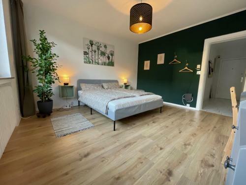 Purple Kitchen Apartment Mit Gro�er Wohnk�che