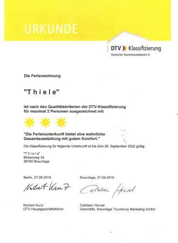 Apartamento Ferienwohnung Thiele