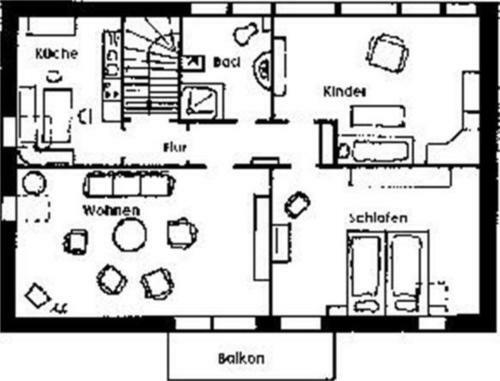 Apartamento Fewo 14 In Burhave
