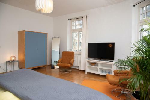 Ka�berg Apartment Im Retro-stil / Netflix & Wifi