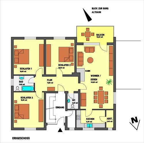 Apartamento Haus Emil Unter Der Burg