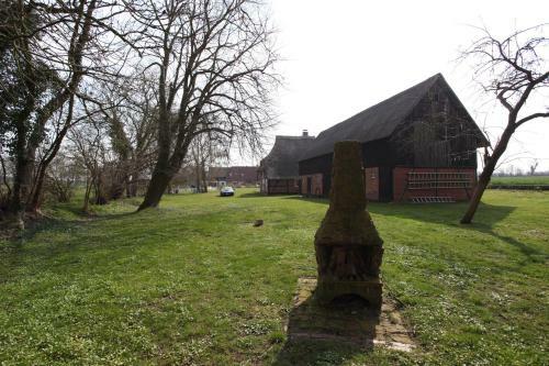 Reetdachkate Am Feldrand Mit Grandiosem Weitblick