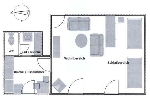 Apartamento Ferienwohnung Saskia