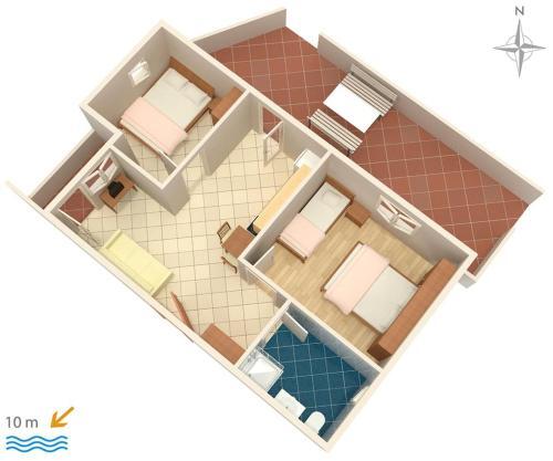 Apartments By The Sea Metajna, Pag - 6425