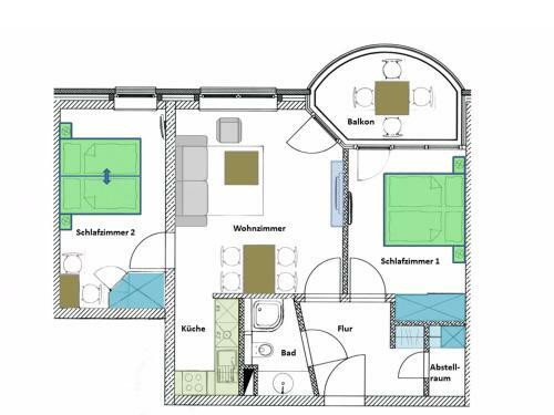 Apartamento Ferienwohnung Im Haus Hohe Lith Duhnen