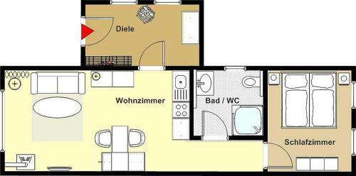 Apartamento Haus Zweischlaefer