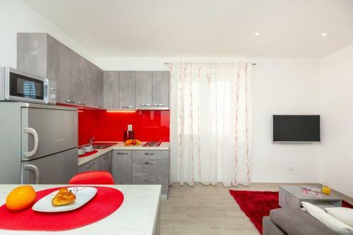 Apartments Red And Blue