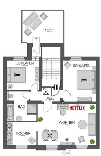 Apartamento New Tropical Secret Hideaway Smarthome For Work And Travel