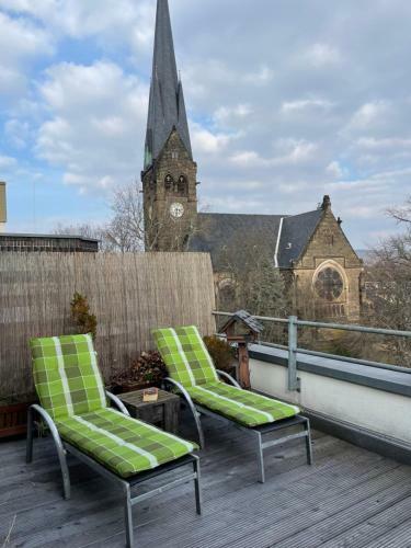 Apartamento Dachterrassen Idylle �ber Den D�chern Dresdens