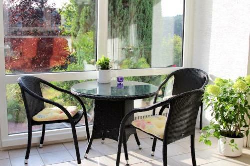 Apartamento Ferienwohnung Fuldatalblick