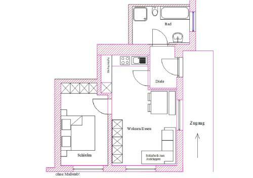 Apartamento Ferienwohnung Fernblick