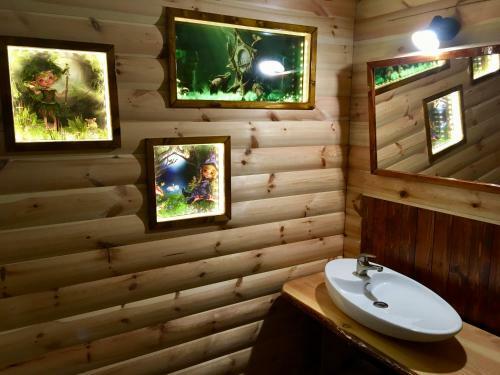 Holzhaus Trollbl�mchen Am Wald Und See