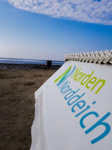 Apartamento Auszeit Norddeich Mit Seeblick