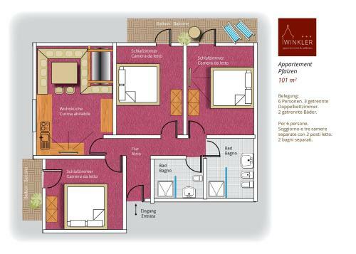 Apartamento Appartement- Und Wellnesshotel Winkler